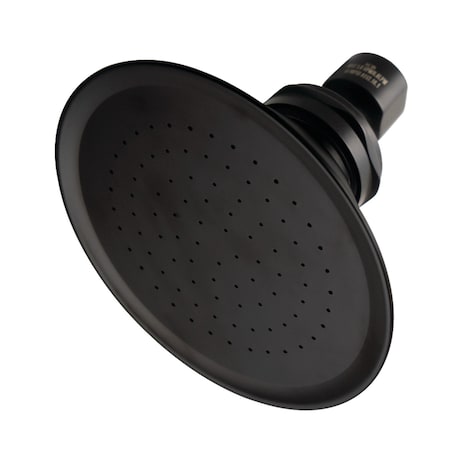 Kingston Brass P10MB Brass Shower Head, Matte Black P10MB